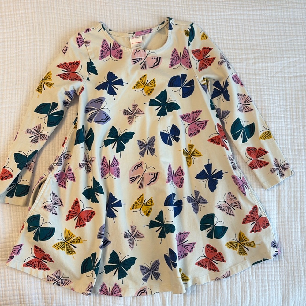 Hanna Andersson butterfly swing dress